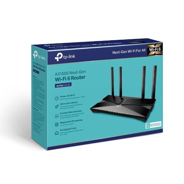 TP-Link AX1500 NextGen WiFi 6 Router Archer AX10 — image 3