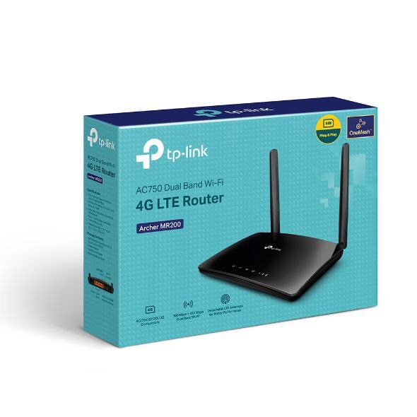 TP-Link AC 750 Wireless DualBand 4G LTE Router Archer MR200 — image 4