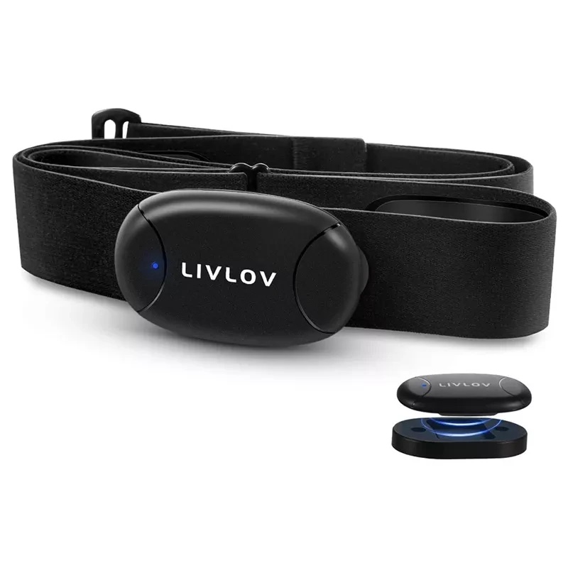 Livlov Heart Rate Monitor Chest Strap With Wireless Charger — image 2