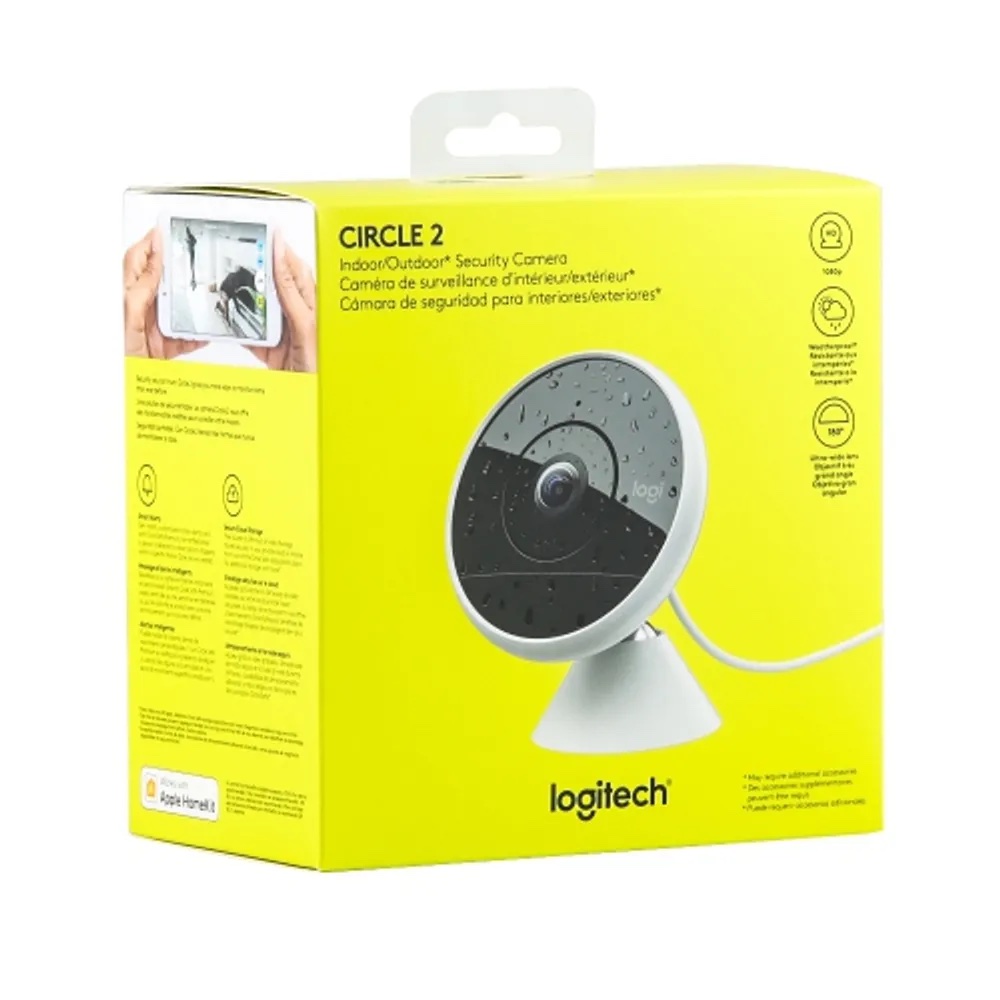 Logitech Circle 2 Indoor/Outdoor Security Camera Wired — image 2
