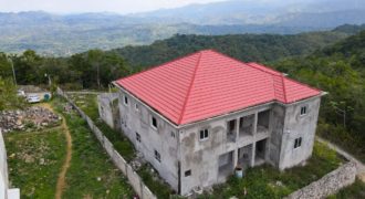 Unfinished 5 Bedroom 5 Bathroom House For Sale in Coopers Hill, Red Hills, Kingston & St Andrew