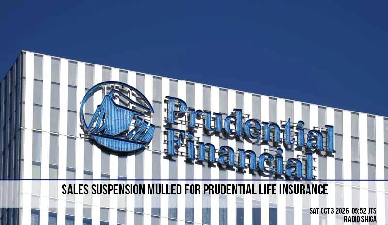 Prudential Life enfrenta suspensão de vendas no Japão - Radio Shiga