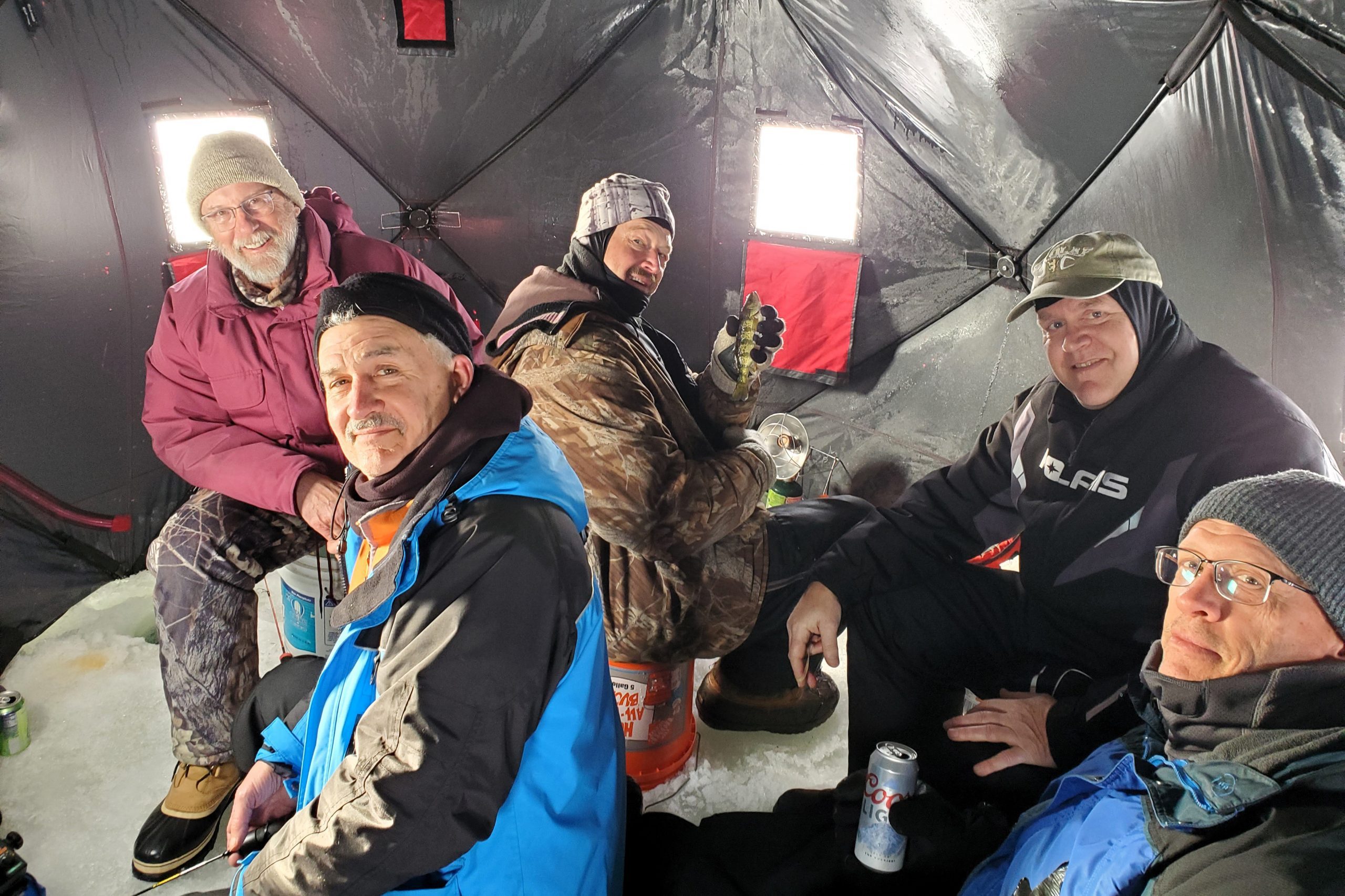 Oles Together: Ice-Fishing Oles – St. Olaf College