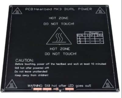 aluminium heated bed