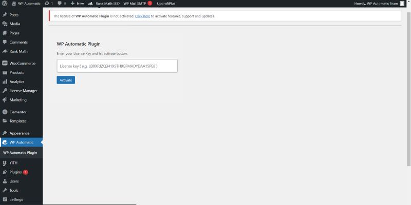 Easy Access To Your License Key Wpdeveloper - Premium Ocean Image Gallery - Retina