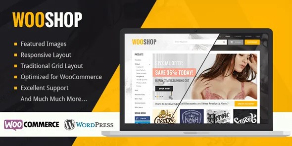 Themes4wp is specialized in developing fast and seo optimized free and premium wordpress themes which are suitable for dynamic news websites, online magazines . WooShop WordPress Theme For WooCommerce Shopping Stores