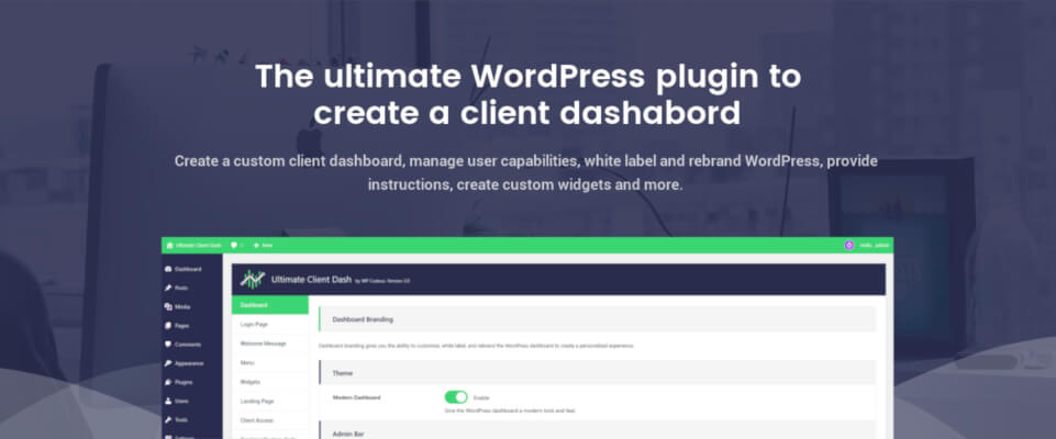 White labeling a wordpress admin dashboard allows you to customize wordpress admin area. White Label WordPress Login and Dashboard - How To | WP Codeus