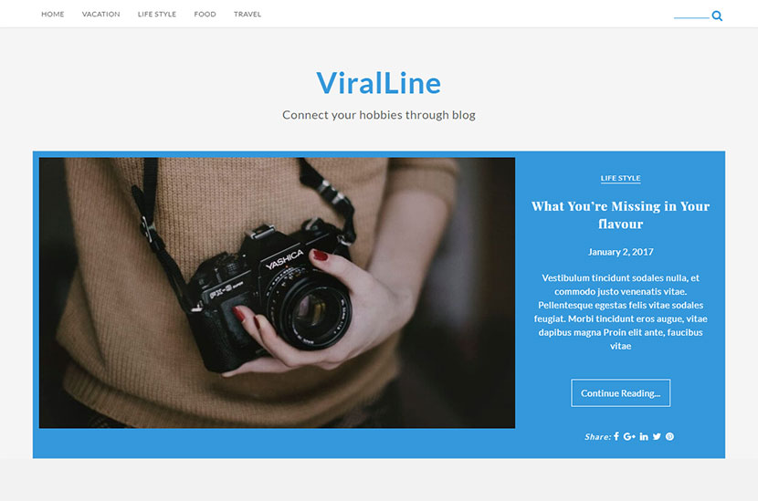 Parallax hero element, compatibility with woocommerce; Best Free Wordpress Themes Pick Your Top One Wp Daddy