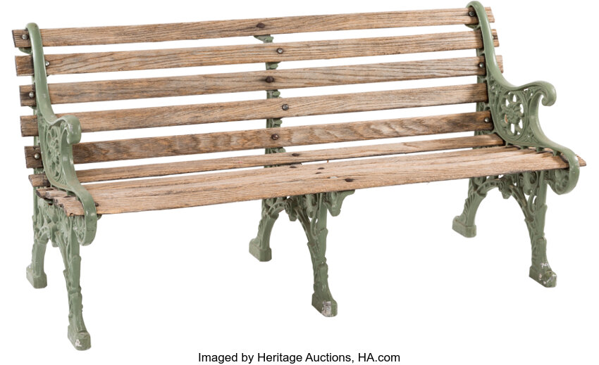 Main Street USA Bench (Heritage Auctions, HA.com)