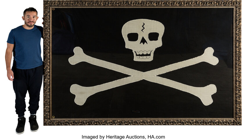 Chicken of the Sea Pirate Ship "Jolly Roger" Flag (Heritage Auctions, HA.com)
