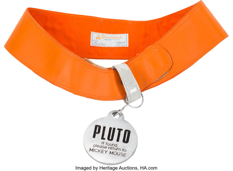 Pluto Walk-Around Character Costume Collar Prop (Heritage Auctions, HA.com)