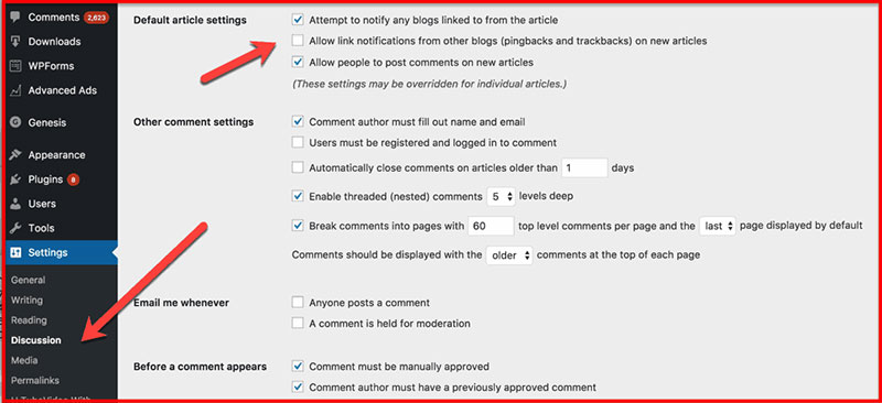 Go to settings for more . How To Disable Comments In Wordpress The Full Guide