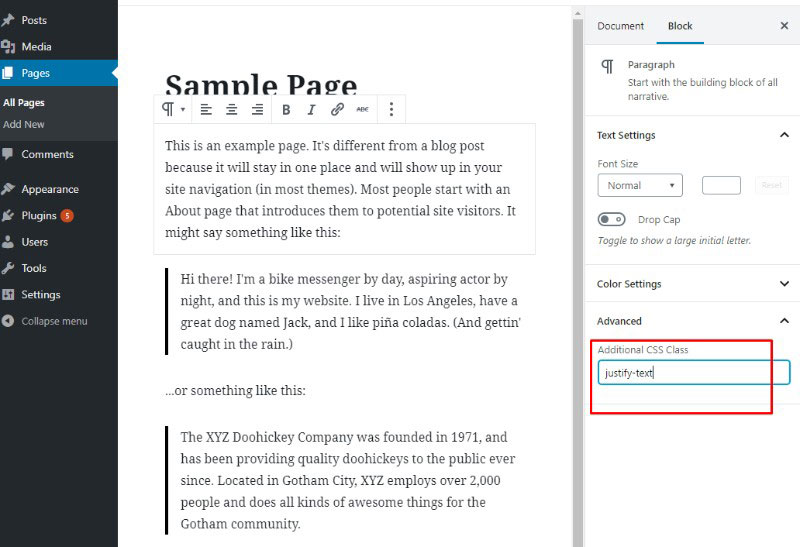 How to justify text in wordpress. How To Justify Text In Wordpress In A Few Steps