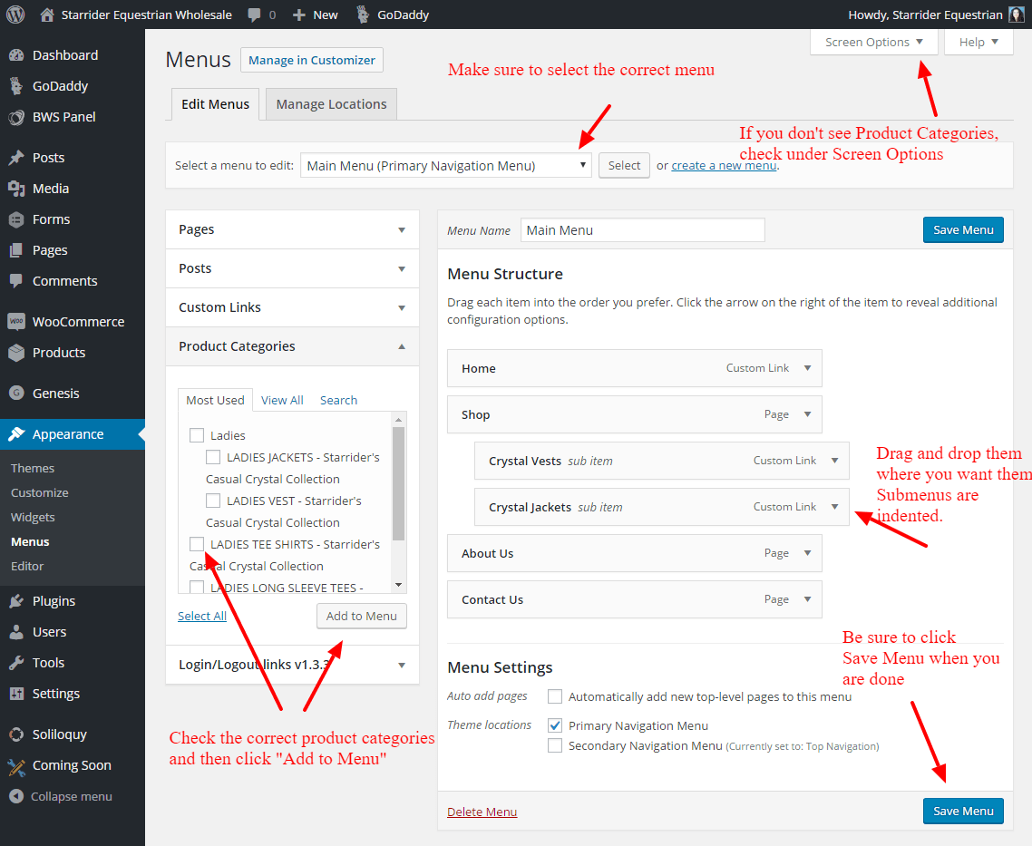Add Product Categories to Your Menu WP Decoder
