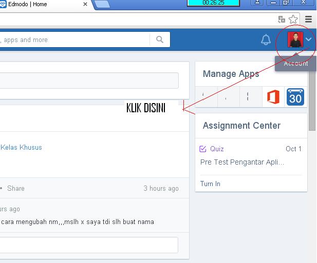 Cara Merubah Nama Akun Edmodo Wpekonomi Sebenarnya untuk memasang foto di edmodo itu gampang-gampang susah.
