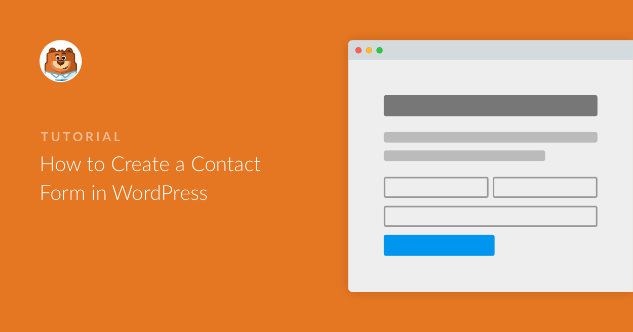 Monsterinsights is the best wordpress analytics plugin. How To Create A Simple Contact Form In Wordpress Easily