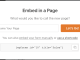 How To Embed A Form On Your Wordpress Website 3 Ways