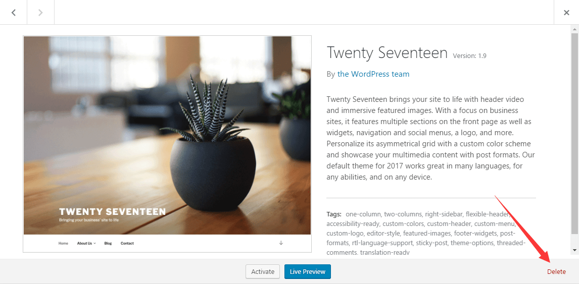 This modern newspaper theme leaves plenty of room for customization. How to Delete WordPress Theme - WPGuideline