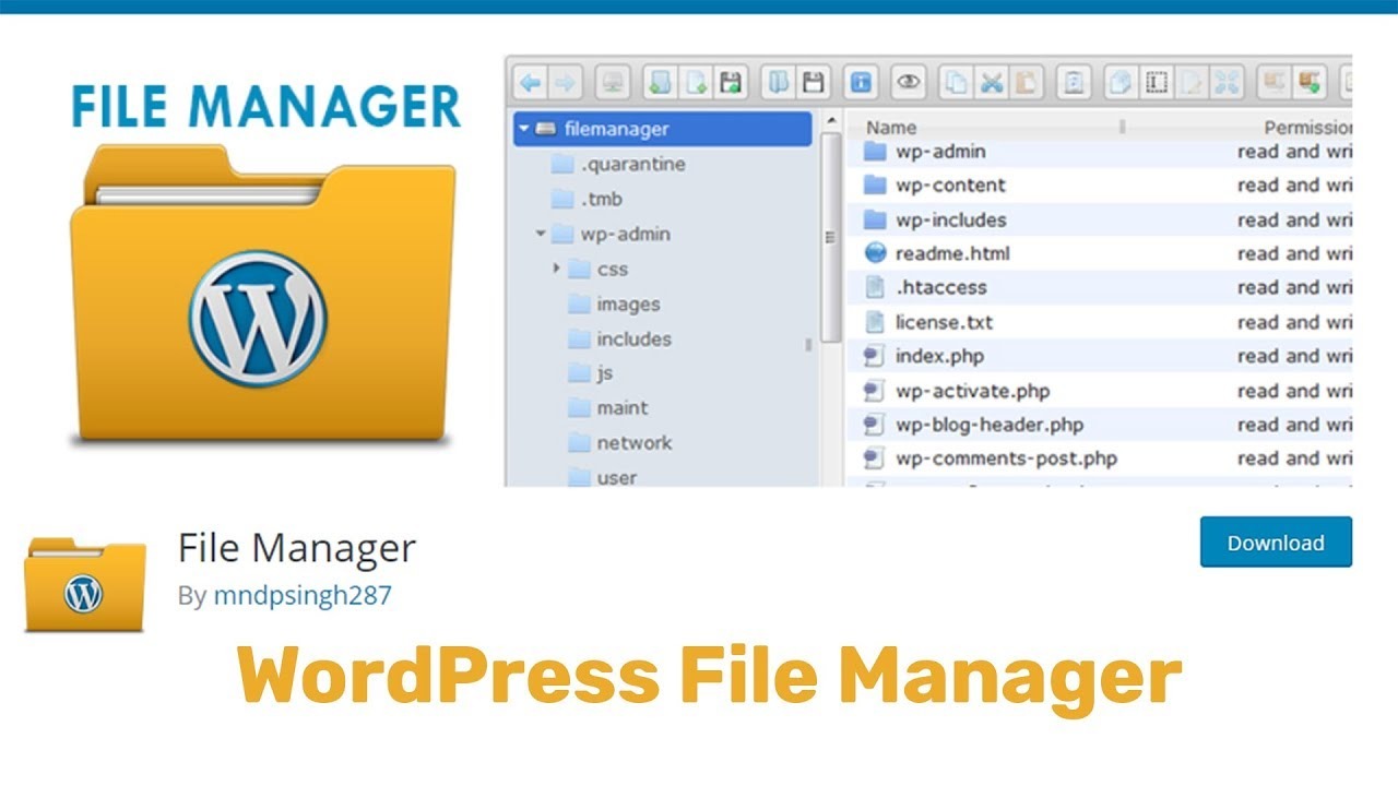 [DOWNLOAD] v7.5.6 File Manager Plugin For WordPress at Just 4.99