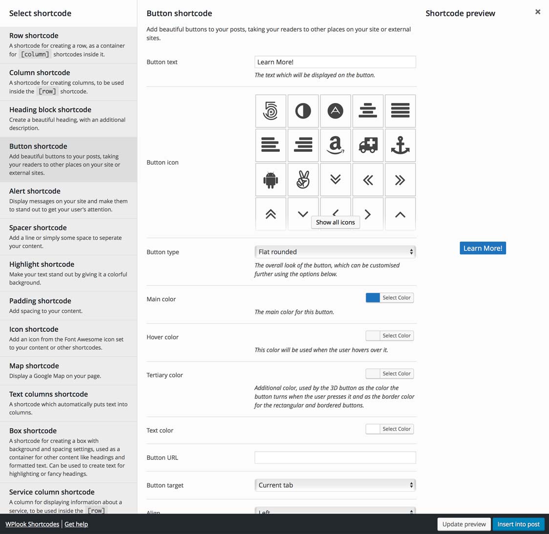 Display multiple slick image slider and carousel using shortcode with category. Wplook Shortcodes Wordpress Plugin