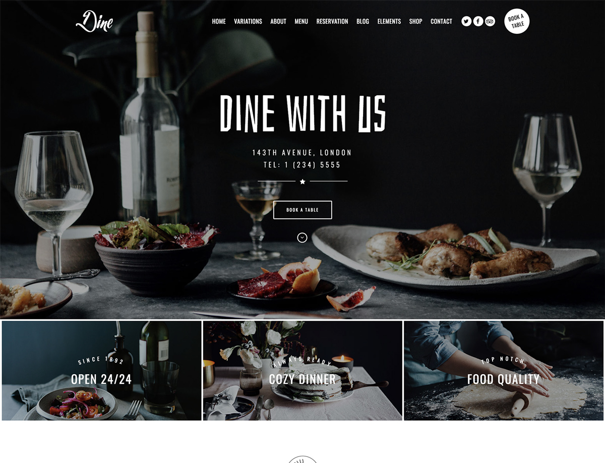 It's a perfect template for a restaurant, a franchise, a cafe, a food blog, or even for a . Best WordPress Restaurant Themes in 2020 - WPlook Themes