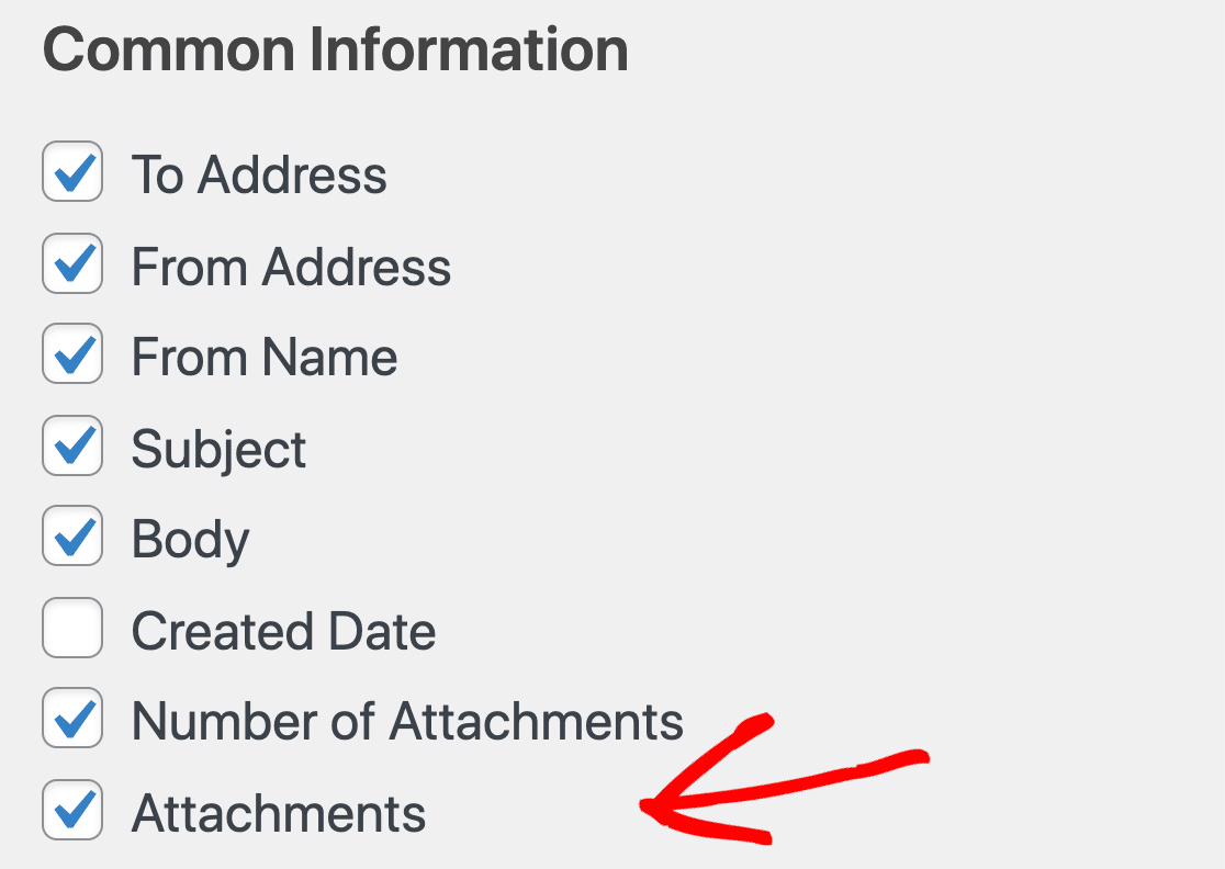 The contents of your email. How To Save Wordpress Email Attachments The Easy Way