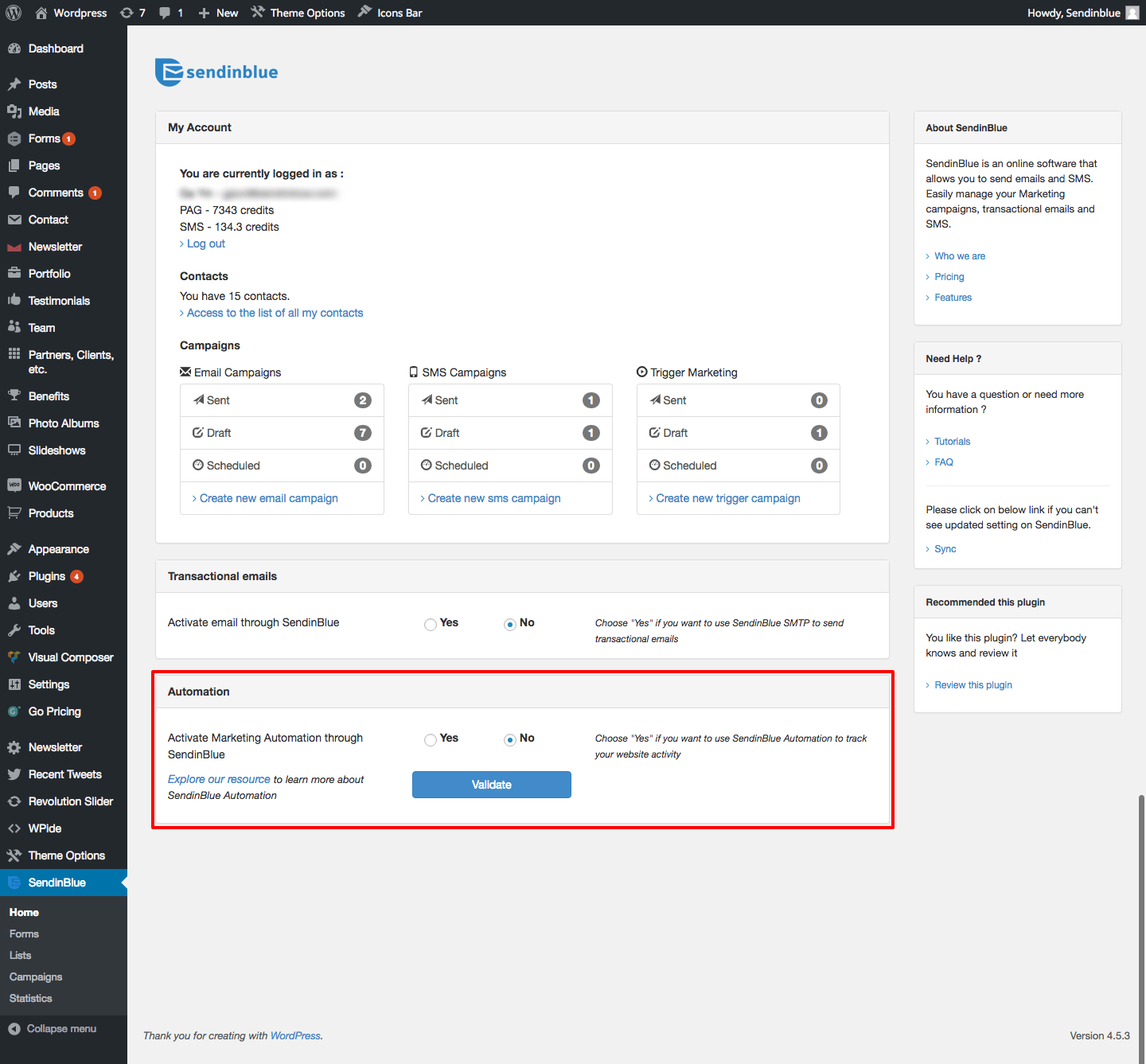 Sendx provides a free email marketing plugin for wordpress. Add Marketing Automation To Your Site In 5 Minutes With The New Sendinblue Plugin Wp Mayor