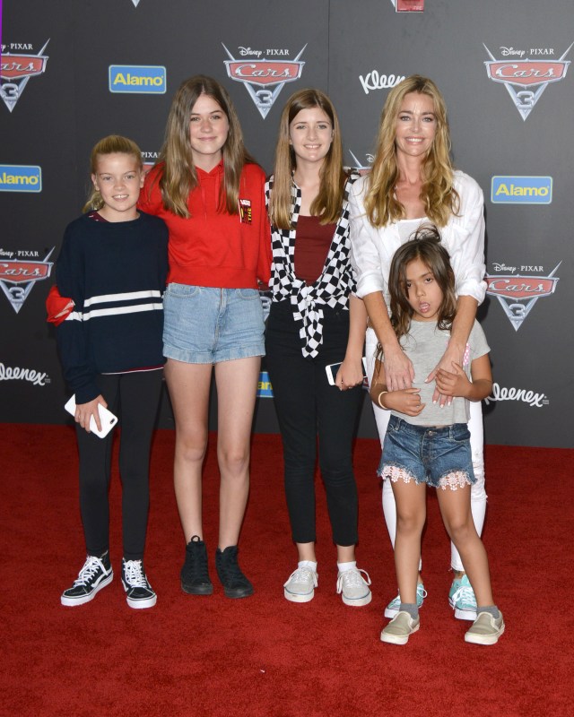 Denise Richards, daughters Sam, Lola, Eloise