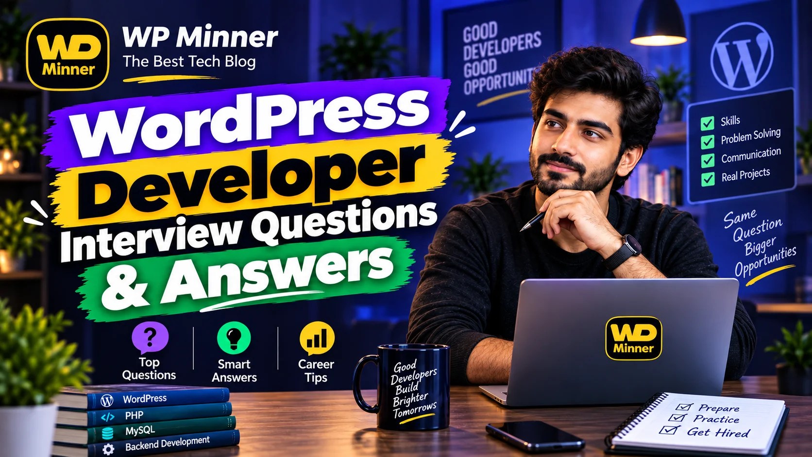 Top 200 WordPress Interview Questions and Answers (2025 Edition)
