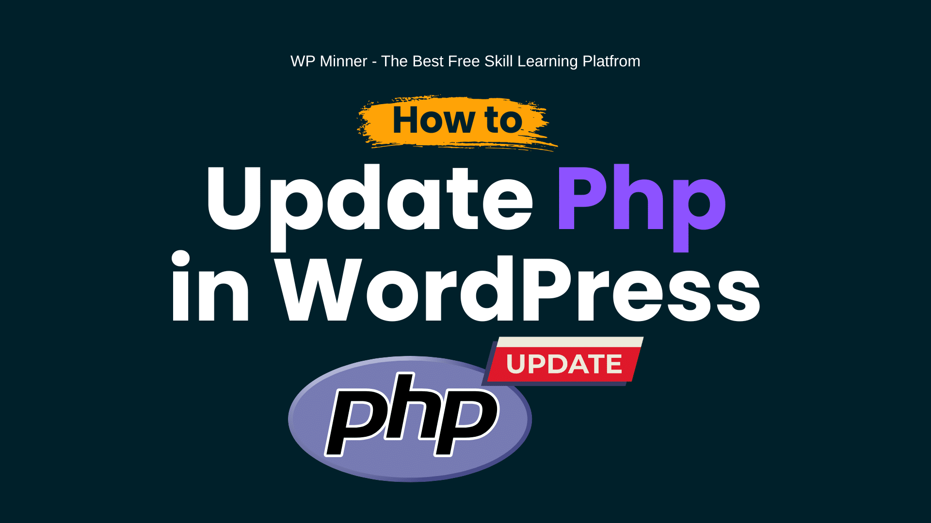 How to update PHP in WordPress using hosting control panel step-by-step