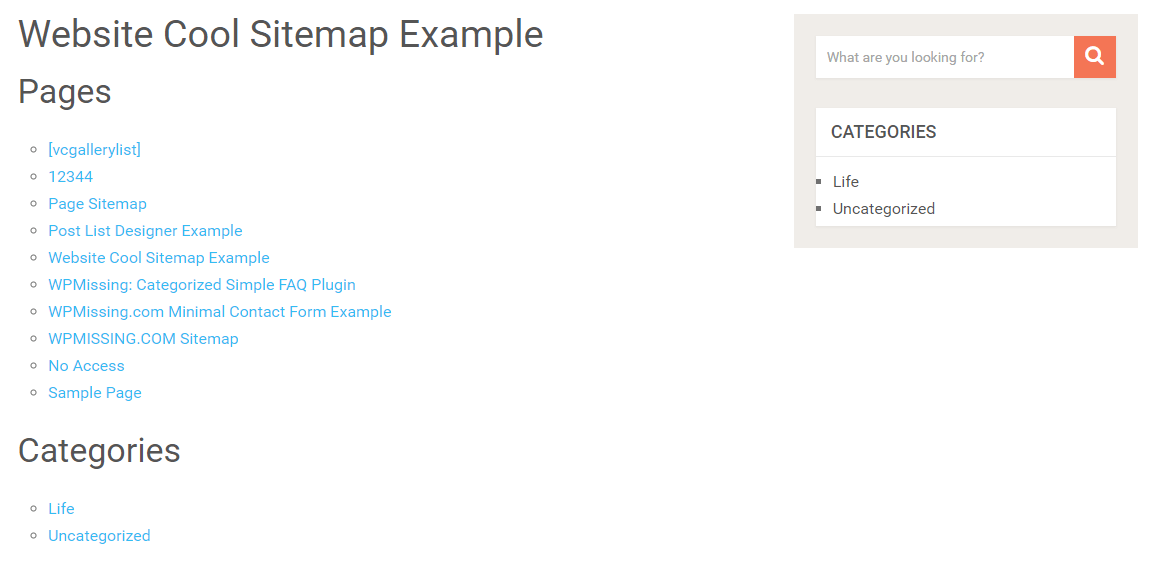 This is a free service for sites . Minimalist Html Sitemap Generator Website Cool Sitemap Wp Missing