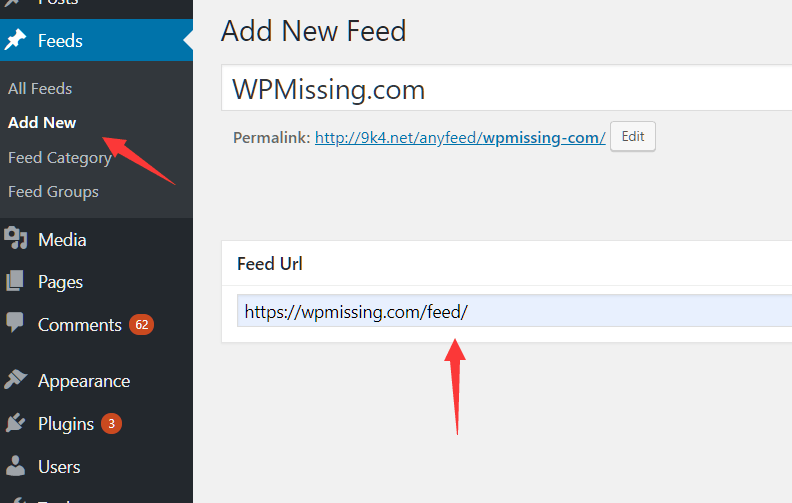 Das kennst du wahrscheinlich schon. Combine & Display Multiple RSS Feeds On The Wordpress - AnyFeed Retriever | WP Missing