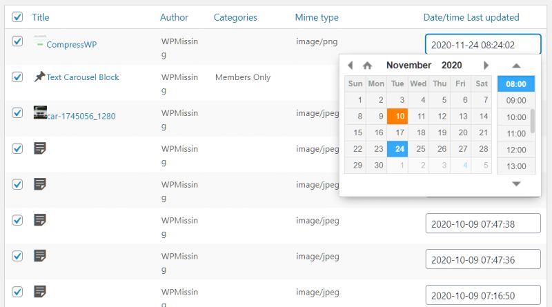 Bulk Update Post Modified Dates In Wordpress Wp Missing - Ultra HD Space Pattern - High Resolution