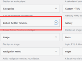 Embed Twitter Timeline Into Wordpress Sidebar Widget Wp Missing