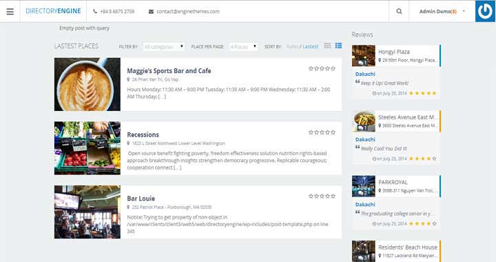 20 Best Wordpress Directory Themes Of 2020 For Business Listing Websites