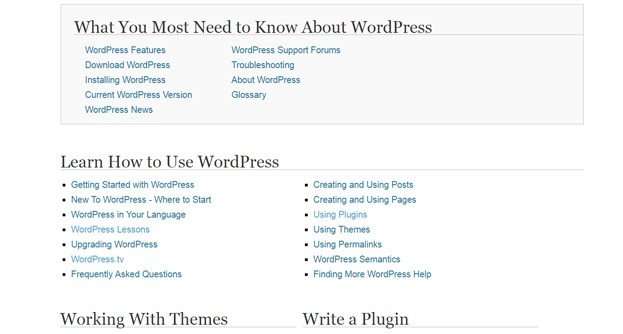 Check out the new wordpress . 10 Excellent & Helpful Resources to Learning WordPress Development