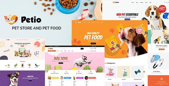 ​​Petio Nulled Pet Store WooCommerce Theme