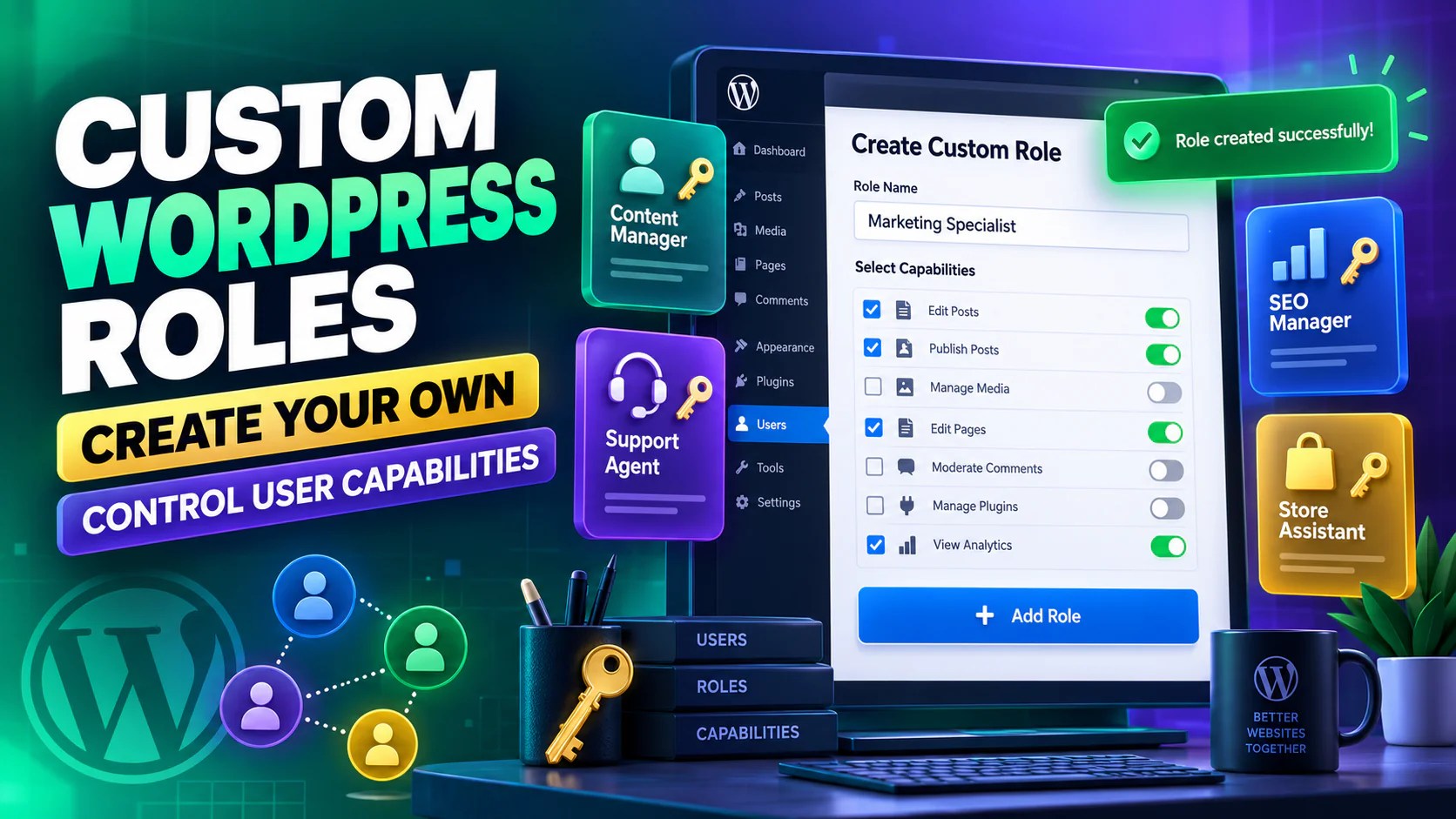 Custom WordPress Roles