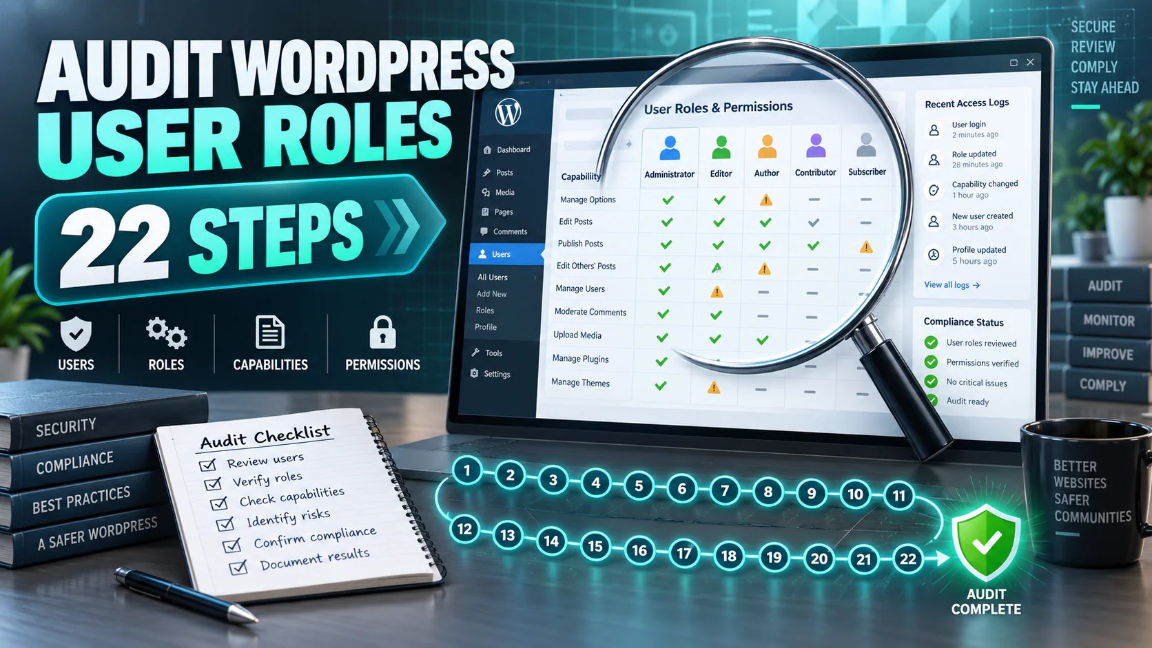 How to Audit WordPress User Roles: 22 Steps