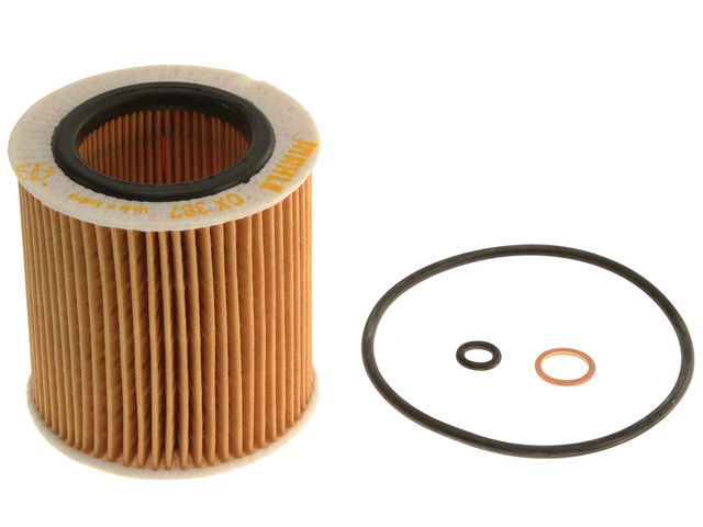 Mahle insert oil filter kit fits bmw 530i 2006-2007 19ddrf