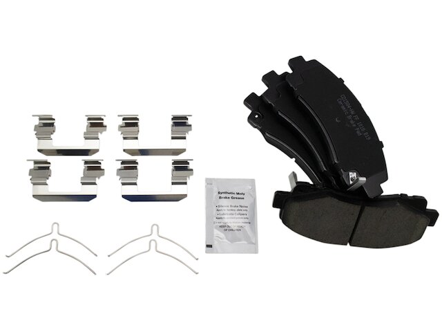 Front trq brake pad set fits acura tlx 2015-2019 84dntn