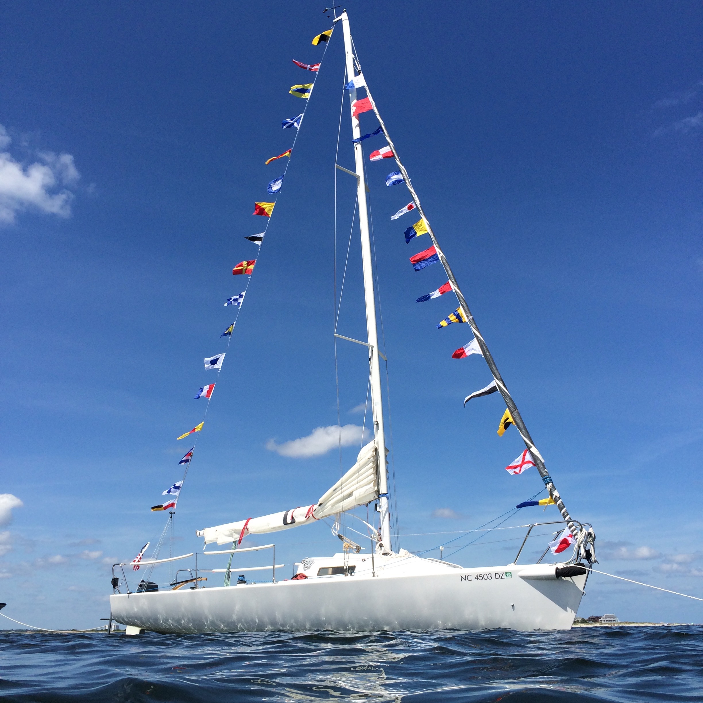 J/80 Near Wilmington, North Carolina