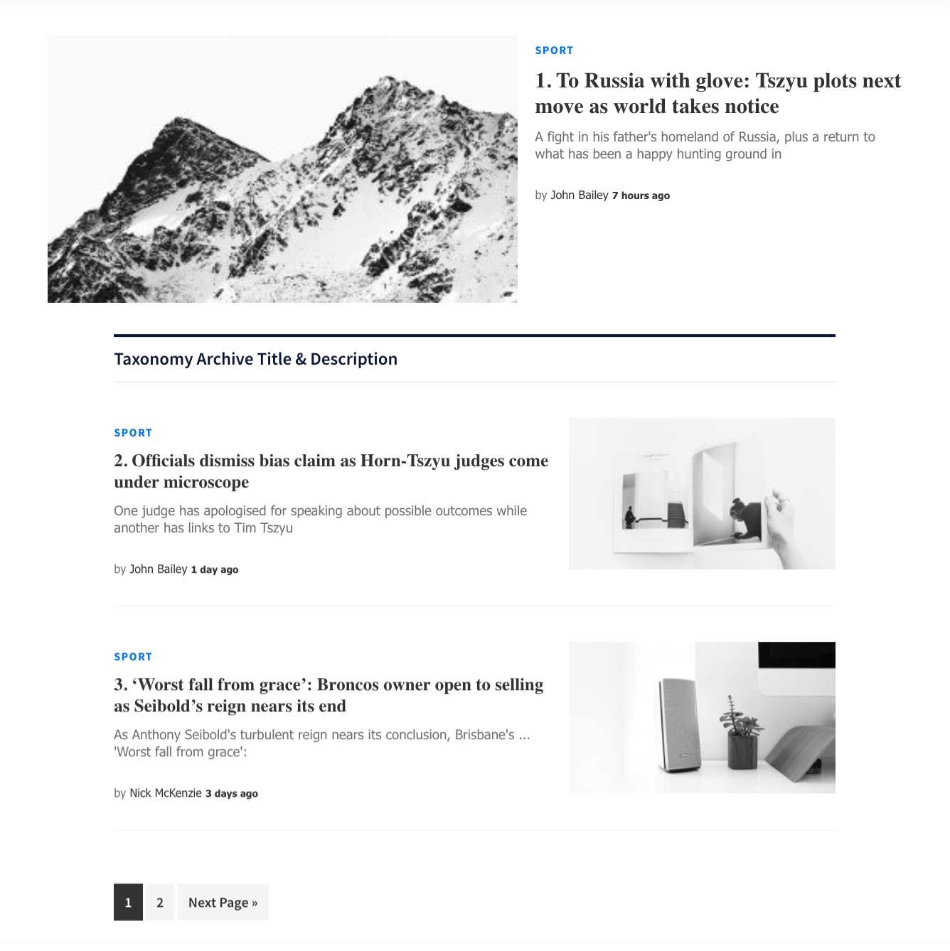 Mit elementor custom skin werden loop und custom grid templates aktiviert. Add Latest Post Before Archive Page Title In Genesis - World of WordPress
