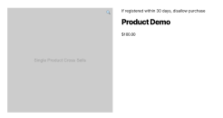 User Registered for Less Than 30 Days Cannot Add Product to Cart User Registered for Less Than 30 Days Cannot Add Product to Cart