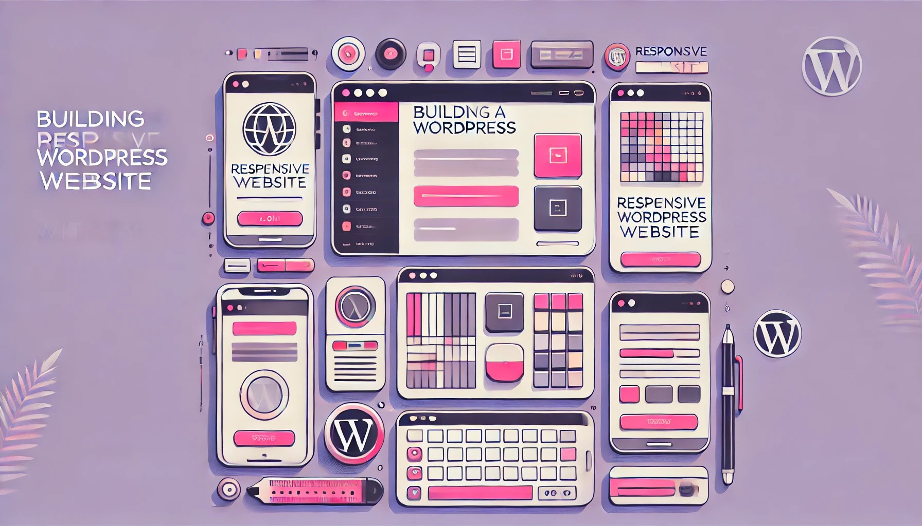 Responsive WordPress website with Brizy