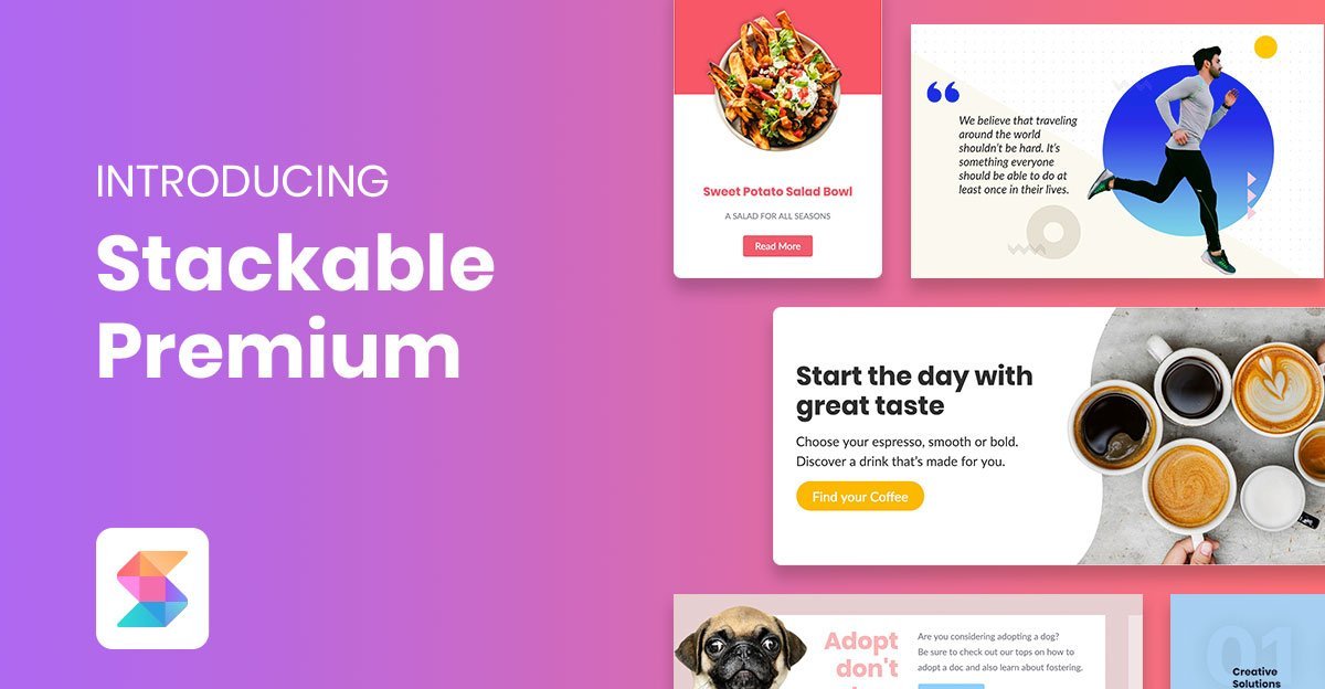 Introducing stackable premium