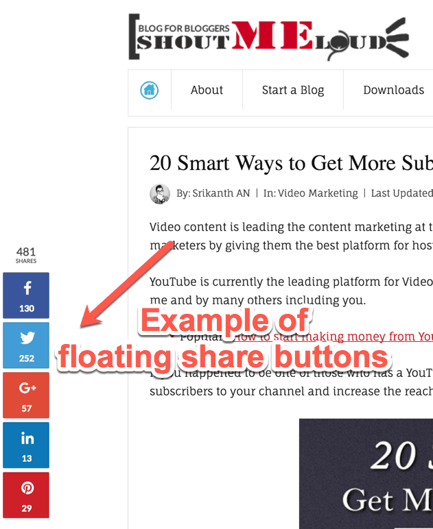 With over 100,000 active installs, . How To Add Floating Social Sharing Bar In Wordpress