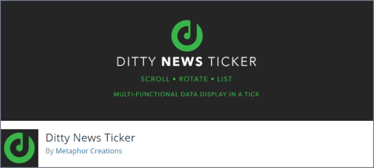 This plugin or theme has been tested thoroughly, and you can use it to build multilingual sites without . 5 Best WordPress News Ticker Plugins (Most are Free) (2021)