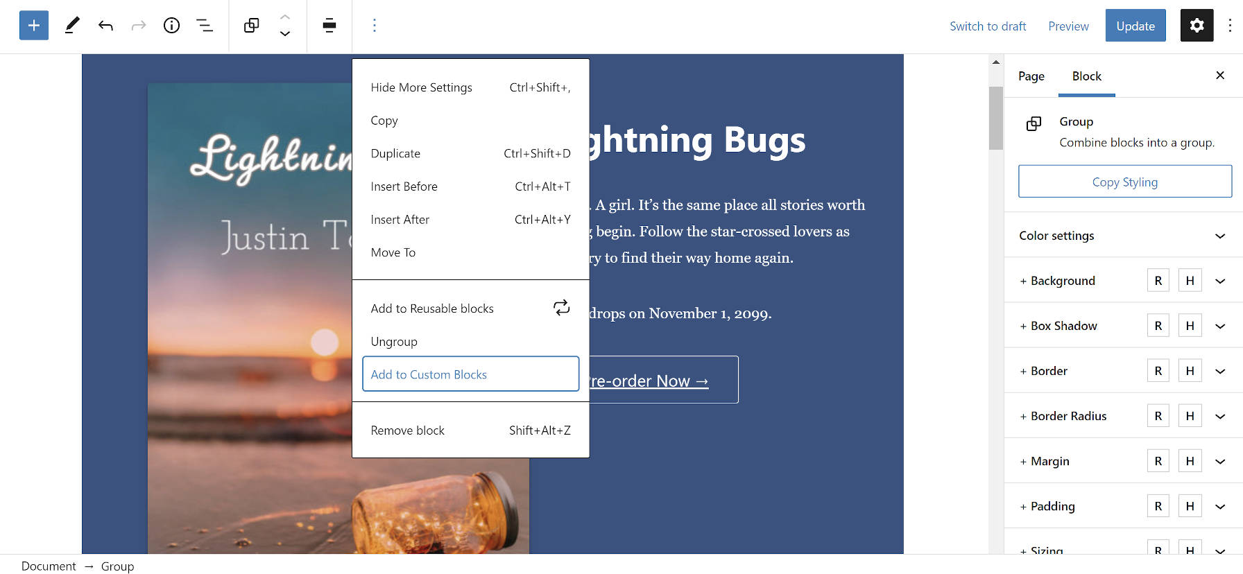 EditorPlus Introduces Its First Blocks and Adds a Custom Block Creator