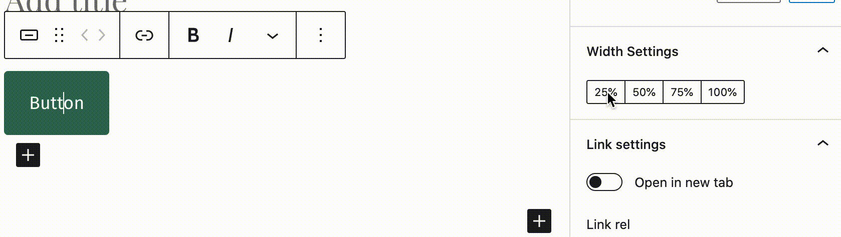 Gutenberg 9.4 Introduces Button Width Selector and Typography Controls for List Block